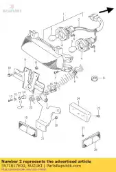 Here you can order the socket & cord from Suzuki, with part number 3571817E00: