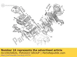 Here you can order the gasket from Piaggio Group, with part number GU19020820: