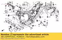 38120MFFD02, Honda, corno comp. (basso) (mitsuba honda xl transalp v va xl700v xl700va 700 , Nuovo