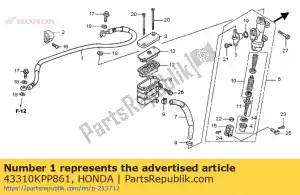 Honda 43310KPP861 komp. w??a, rr. hamulec - Dół
