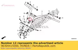 Ici, vous pouvez commander le écrou, tige de direction auprès de Honda , avec le numéro de pièce 90304415000: