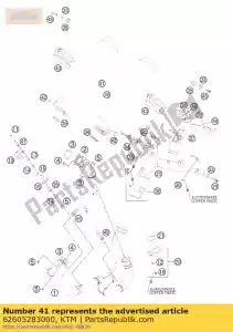 ktm 62605283000 silenciador r / s brasilien - Lado inferior