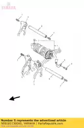 Here you can order the fork, shift 3 from Yamaha, with part number 5EB185130000: