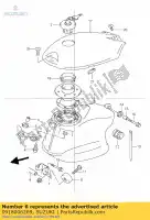 0918006269, Suzuki, afstandhouder suzuki gsf gsx r tr 50 600 750 1993 1995 1996 1997 1998 1999 2000, Nieuw