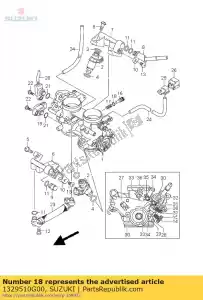 Suzuki 1329510G00 o pier?cie? - Dół