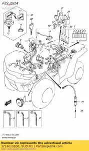 Suzuki 3714619B30 clave, en blanco (tipo: - Lado inferior