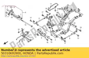 honda 50310KRJ900 rester, phare - La partie au fond