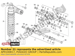 Aprilia AP9100817, Unità manica, OEM: Aprilia AP9100817