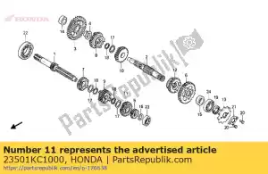 Honda 23501KC1000 gear,m-5 - Bottom side