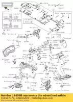 110567378, Kawasaki, soporte, conector de arnés kawasaki ninja h2r  p 1000 , Nuevo