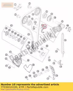 ktm 77036016100 poids de déco automatique - La partie au fond