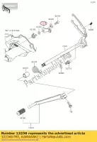 132360797, Kawasaki, lever-comp kle300chf kawasaki  ninja z 300 2013 2014 2015 2016 2017 2018 2019 2020, Nieuw