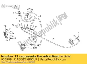 Piaggio Group 665909 b?gel - Lado inferior