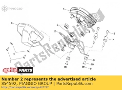 Aprilia 854592, Socket ondersteuning, OEM: Aprilia 854592