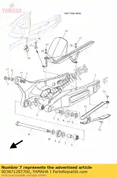 Aqui você pode pedir o colarinho em Yamaha , com o número da peça 90387128T700: