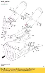 Qui puoi ordinare guarnizione, raccordo muf da Suzuki , con numero parte 1418133E00: