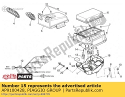 Aprilia AP9100428, Beveiligingssensor, OEM: Aprilia AP9100428