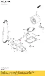 Ici, vous pouvez commander le pompe assy, ?? Moteur auprès de Suzuki , avec le numéro de pièce 1640038A01: