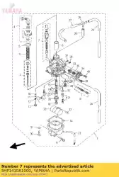 Aquí puede pedir conjunto de inicio de Yamaha , con el número de pieza 5HP1410A1000: