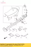 B34F47340000, Yamaha, sedile a fascia yamaha  xsr 700 2016 2017, Nuovo