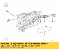 Here you can order the cam follower from BMW, with part number 11321460144: