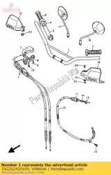 Aquí puede pedir no hay descripción disponible en este momento de Yamaha , con el número de pieza 33G262420100: