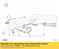 61131361706, BMW, carcasa de enchufe - 4 polig bmw  650 750 800 850 1000 1100 1150 1200 1980 1981 1982 1983 1984 1985 1986 1987 1988 1989 1990 1991 1992 1993 1994 1995 1996 1997 1998 1999 2000 2001 2002 2003 2004 2005 2006, Nuevo