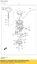 Ici, vous pouvez commander le diaphragme de couverture auprès de Suzuki , avec le numéro de pièce 1350242A00: