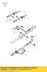 triumph T2080553 monta? pr?ta - Dół