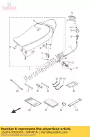 1SDF47800000, Yamaha, stoelvergrendeling yamaha mt xsr yp 400 700 2013 2016, Nieuw