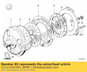 bmw 21211454784 ressort à diaphragme - La partie au fond