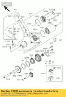 132341114, Kawasaki, albero-comp kawasaki zx12r ninja b a zx 12r 1200 , Nuovo