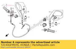 Tutaj możesz zamówić brak opisu w tej chwili od Honda , z numerem części 53140GFM970: