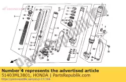 Tutaj możesz zamówić brak opisu w tej chwili od Honda , z numerem części 51403ML3801:
