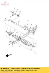 Qui puoi ordinare forcella, maiusc 3 da Yamaha , con numero parte 4BR185130000: