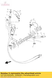 yamaha 1D7262460000 fim, aperto - Lado inferior