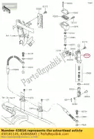 430161149, Kawasaki, cylinder-master kawasaki klx  r s dtracker d c t sf w klx300r tracker klx250 125 klx125 150 br125 z125 pro krt klx150bf klx250s replica 300 250 , New