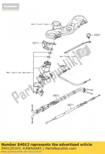 Honda 14550GB0911 rod comp., tensioner push - Bottom side