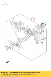 Ici, vous pouvez commander le pompe assy, ?? Eau auprès de Suzuki , avec le numéro de pièce 1740024F10: