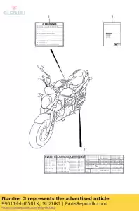 suzuki 9901144H6501K nenhuma descrição disponível no momento - Lado inferior