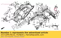 33715MC4610, Honda, col, réglage feu arrière honda  vfr vtx 110 800 1200 1300 2003 2004 2005 2006 2007 2010 2011 2012 2013 2017 2018, Nouveau