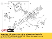 AP8206573, Aprilia, tubo pompa-cilindro, Nuovo