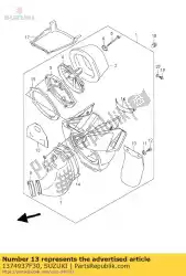 Ici, vous pouvez commander le couvrir air cl. Auprès de Suzuki , avec le numéro de pièce 1374937F30:
