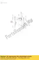 669038, Piaggio Group, r.h. assy manica piaggio x x10 500 2012, Nuovo