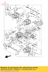 Aquí puede pedir primavera, diafragma de Yamaha , con el número de pieza 5EB149330000: