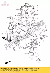 Here you can order the fuel cock assy 1 from Yamaha, with part number 3JJ245000000: