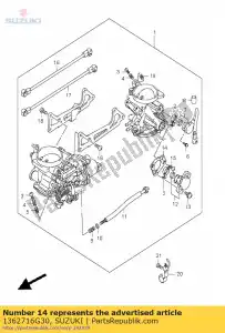 suzuki 1362716G30 bord - Onderkant