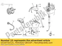 GU20720121, Piaggio Group, Câble adaptateur moto guzzi v pa nuovo tipo 750 75, Nouveau