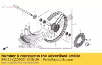 44635KZZ900, Honda, hub sub assy, ??fr honda crf  x l r m crf250l 250 , Nieuw