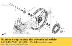 Aquí puede pedir hub subconjunto, fr de Honda , con el número de pieza 44635KZZ900: